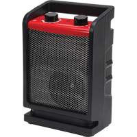 Radiateur portable, Soufflant, &eacute;lectrique, 5115 BTU/H - Produits Industriels Matrix 