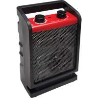 Radiateur portable, Soufflant, &eacute;lectrique, 5115 BTU/H - Produits Industriels Matrix 