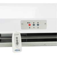 Air Curtain with Remote Control, 2 Speeds - Matrix Industrial Products 
