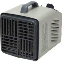 Personal Metal Shop Heater with Thermostat, Fan, Electric - Matrix Industrial Products 