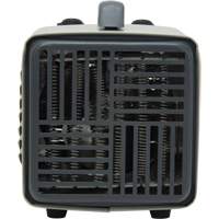 Personal Metal Shop Heater with Thermostat, Fan, Electric - Matrix Industrial Products 