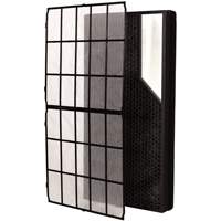 Filtre HEPA/carbone pour purificateur d'air AeraMax SV avec pr&eacute;-filtre, Boîte, MERV 13, 11,56" la x 2,38" p x 23,25" h - Fellowes Purificateurs D'air 9787902