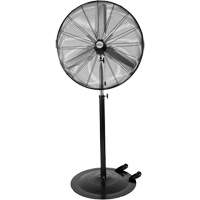 Oscillating Pedestal Fan with Casters, Industrial, 3 Speed, 30" Diameter - Matrix Industrial Products 