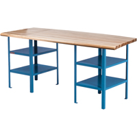 &eacute;tabli sur pi&eacute;destal extra robuste, Cap 2500 lb, 60" la x 30" p, 34" h - KLETON 