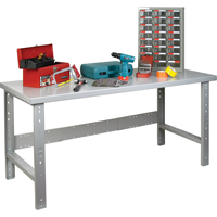 Pre-Designed Workbench, 72" W x 30" D x 34" H, 2500 lbs. Capacity - KLETON 