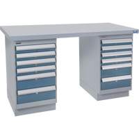 &eacute;tabli pr&eacute;conçu, 72" la x 36" p x 34" h, Capacit&eacute; 2500 lb - KLETON 