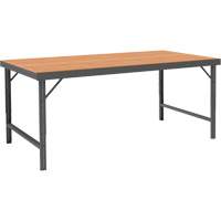 &eacute;tabli &agrave; jambes pliantes r&eacute;glables - Durham Manufacturing WBF-TH-3096-95