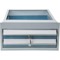 Tiroir de rechange pour &eacute;tabli &agrave; armoire, Acier, 20" la x 15-3/8" p x 2-3/4" h - KLETON 