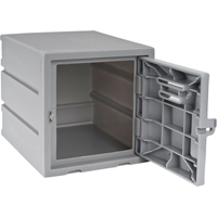 Locker, 12" x 15" x 12", Grey, Assembled - Remcon Plastics Incorporated 01 520 1212 BX1 000