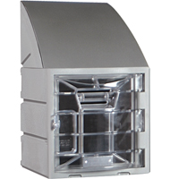 Locker, 12" x 15" x 12", Grey, Assembled - Remcon Plastics Incorporated 01 520 1212 BX1 001