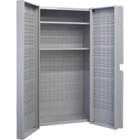Deep Door Combination Cabinet, 38" W x 24" D x 72" H, Grey - KLETON 