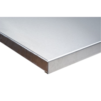 Dessus d'&eacute;tabli en acier inoxydable 304 avec &acirc;me en bois, 24" p x 48" la, 1-3/4" d'&eacute;paisseur - KLETON 