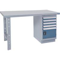 Workbench, 72" W x 36" D x 34" H, 2500 lbs. Capacity - KLETON 