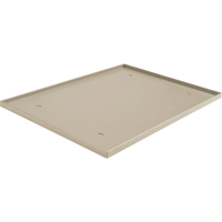 Locker Base Insert, Fits Locker Size 15" x 18", Beige, Plastic - Charlize TR1518BEI