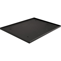 Locker Base Insert, Fits Locker Size 12" x 15", Black, Plastic - Charlize TR1215BLK