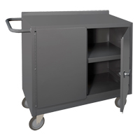 Mobile Workbench Cabinet, Steel Surface - Durham Manufacturing 2210-95