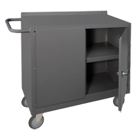 Mobile Workbench Cabinet, Steel Surface - Durham Manufacturing 2220-95