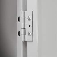Casiers Clean Line, 5 niveaux, Bloc de 2, 24" x 18" x 78", Acier, Gris, Rivet (assembl&eacute;) - Anthony Steel Mfg. CL-5-2-12X18X72-ST_A124