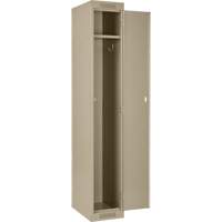 Casiers Clean Line, Bloc de 4, 48" x 12" x 78", Acier, Beige, Rivet (assembl&eacute;) - Anthony Steel Mfg. CL-S-4-12X12X72-ST_A123