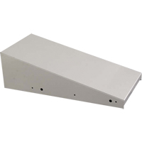 Clean Line Economy Lockers Slope Top, 3 Bank, 18" D x 36" W x 6" H, Grey, Steel - Anthony Steel Mfg. CL-SLPT-36X18X6_A124