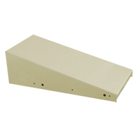 Clean Line Economy Lockers Slope Top, 1 Bank, 18" D x 12" W x 6" H, Beige, Steel - Anthony Steel Mfg. CL-SLPT-12X18X6_A123