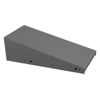 Clean Line Economy Lockers Slope Top, 4 Bank, 18" D x 48" W x 6" H, Steel - Anthony Steel Mfg. CL-SLPT-48X18X6_A127