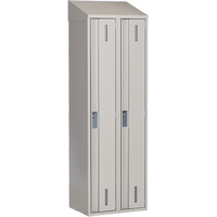 Casiers robustes Concorde, Bloc de 2, 24" x 18" x 78", Acier, Gris, Soud&eacute; (assembl&eacute;) - Perfix Inc. 1-121872-2-007-9363