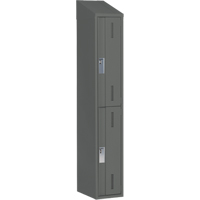 Casiers robustes Concorde, 2 niveaux, 12" x 18" x 78", Acier, Charbon, Soud&eacute; (assembl&eacute;) - Perfix Inc. 2-121872-1-007-9364