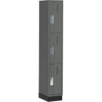 Casiers robustes Concorde, 3 niveaux, 12" x 18" x 76", Acier, Charbon, Soud&eacute; (assembl&eacute;) - Perfix Inc. 3-121872-1-003-9364