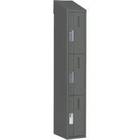 Casiers robustes Concorde, 3 niveaux, 12" x 18" x 78", Acier, Charbon, Soud&eacute; (assembl&eacute;) - Perfix Inc. 3-121872-1-007-9364