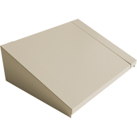 Dessus inclin&eacute; pour casiers robustes enti&egrave;rement soud&eacute; Concorde, Bloc de 2, 18" p x 24" la x 6" ha, Beige, Acier - Perfix Inc. 007-DPEN1218-2-9393