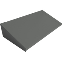 Dessus inclin&eacute; pour casiers robustes enti&egrave;rement soud&eacute; Concorde, Bloc de 3, 18" p x 36" la x 6" ha, Acier - Perfix Inc. 007-DPEN1218-3-9364