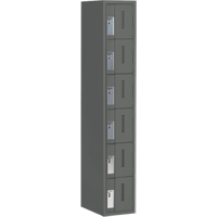 Casiers robustes Concorde, 6 niveaux, 12" x 18" x 72", Acier, Charbon, Soud&eacute; (assembl&eacute;) - Perfix Inc. 6-121872-1-9364