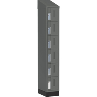 Casiers robustes Concorde, 6 niveaux, 12" x 18" x 82", Acier, Charbon, Soud&eacute; (assembl&eacute;) - Perfix Inc. 6-121872-1-003-007-9364