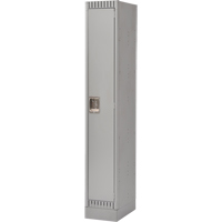 Lockers, 12" x 18" x 76", Steel, Grey, Knocked Down - KLETON 