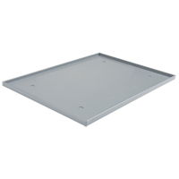 Locker Base Insert, Fits Locker Size 12" x 15", Dark Grey, Plastic - Charlize TR1215DGR