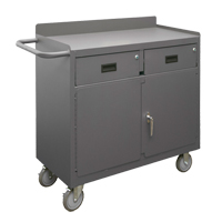 Armoire d'&eacute;tabli mobile, Acier Surface - Durham Manufacturing 2213A-LU-95