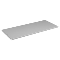 Extra Cabinet Shelf, 36" x 18", 200 lbs. Capacity, Steel, Light Grey - Tennsco 301-LGY
