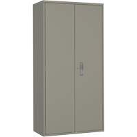 Armoire de rangement Hi-Boy, Acier, 4 Tablettes, 72" h x 36" la x 18" P, Gris - Perfix Inc. 94 R 22-18-9363