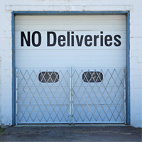 Barri&egrave;re de s&eacute;curit&eacute; galvanis&eacute;e &eacute;cologique, Repliable double fixe, 14' lo x 7' h d&eacute;ploy&eacute; - Illinois Engineered Products PECO1475