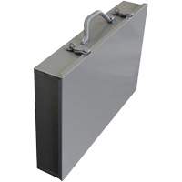 Boîtes en acier &agrave; compartiments &agrave; fond courb&eacute;, 17,875" la x 12" p x 3" h, 13 compartiments - Durham Manufacturing 119PC227-95