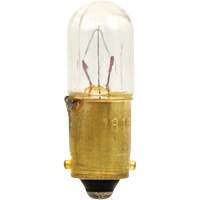 1816 Long Life Mini Automotive Bulb, Incandescent, 4.29 W, Off White - Sylvania 30213