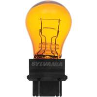 3157 Basic Mini Automotive Bulb, Incandescent, 2 W, Amber - Sylvania 38099