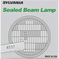 4537 Basic Sealed Beam Headlight, Incandescent, 100 W, Off White - Sylvania 31015