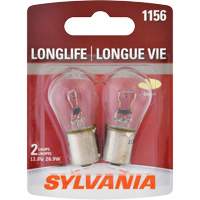 1156 Long Life Mini Automotive Bulb, Incandescent, 29.9 W, Off White - Sylvania 30175