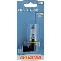 9006 Basic Headlight Bulb, Halogen, 55 W, Off White - Sylvania 31558
