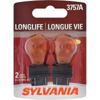 3557A Long Life Mini Automotive Bulb, Incandescent, Amber - Sylvania 30155