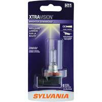 H11 XtraVision&reg; Headlight Bulb, Halogen, 55 W, Off White - Sylvania 32278