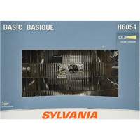 H6054 Basic Sealed Beam Headlight, 35 W, White - Sylvania 30832