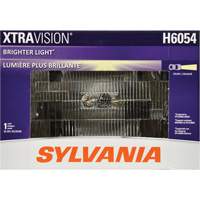 H6054 XtraVision&reg; Sealed Beam Headlight, Halogen, 55 W, Off White - Sylvania 30736